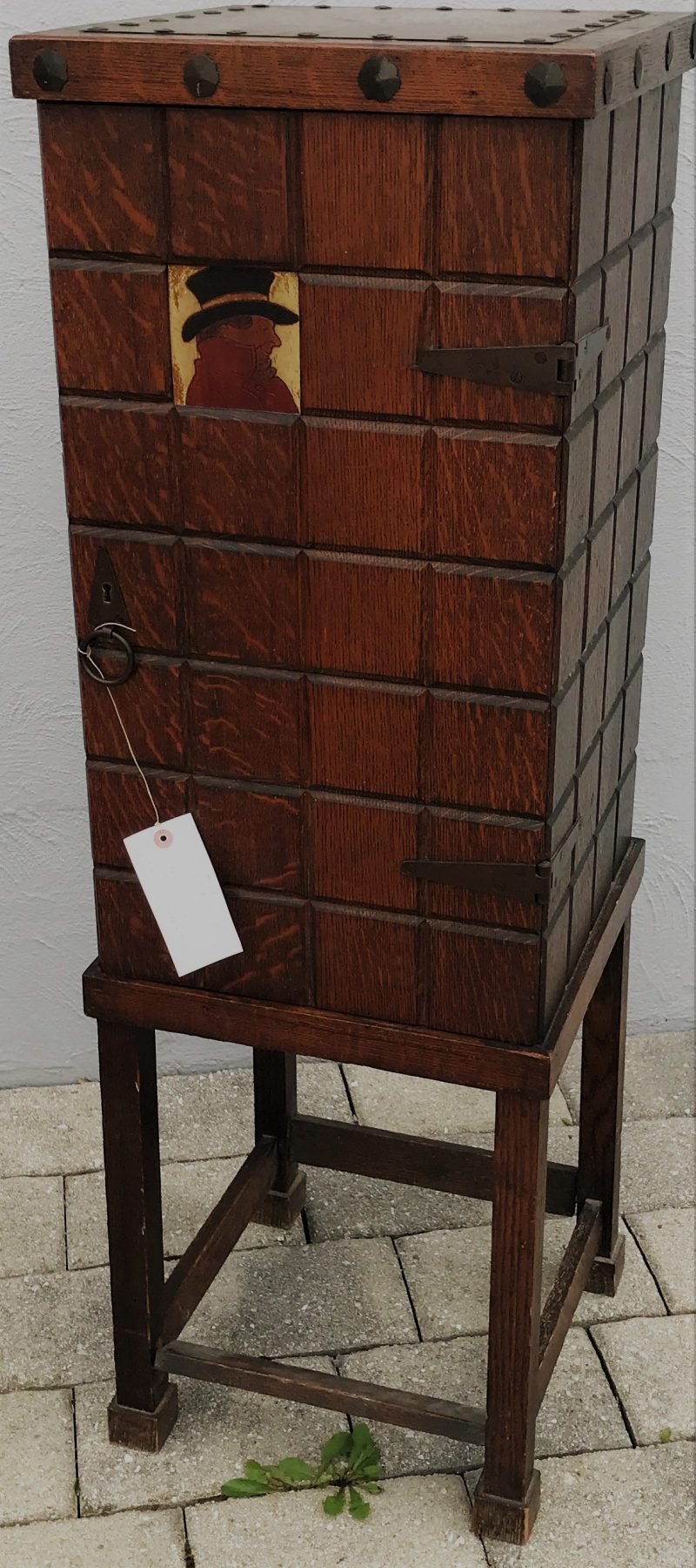 W7506 Antique Stickley Brothers Superb Cellaret - Image 4