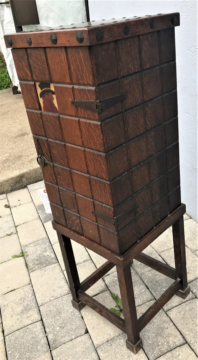 W7506 Antique Stickley Brothers Superb Cellaret - Image 14