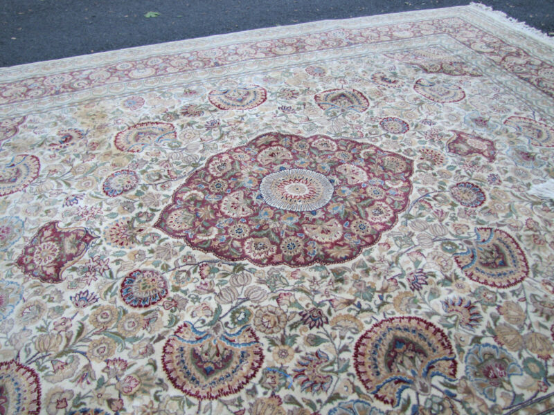 Pakistan hand knotted rug rr3424 - Image 10