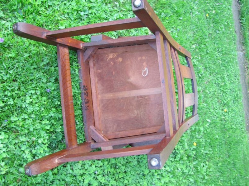 Set of five Stickley brother Chairs w5602 - Image 7