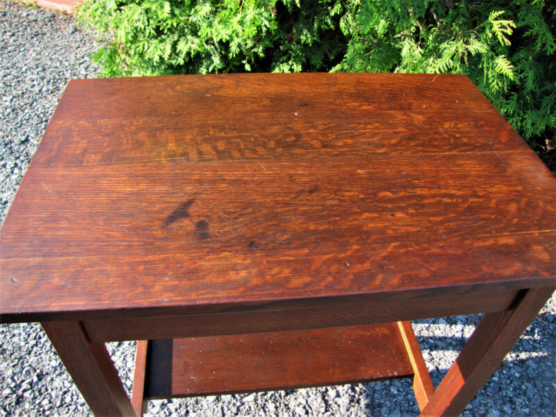 Antique Gustav Stickley Small Library Desk w5553 - Image 8