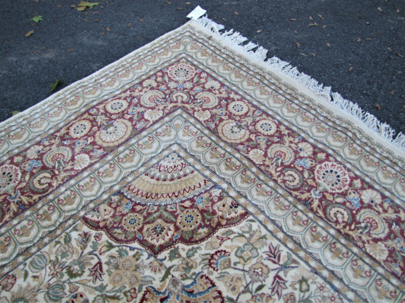 Pakistan hand knotted rug rr3424 - Image 7