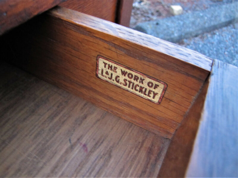 RARE L&jG Stickley Library Table W2636 - Image 6