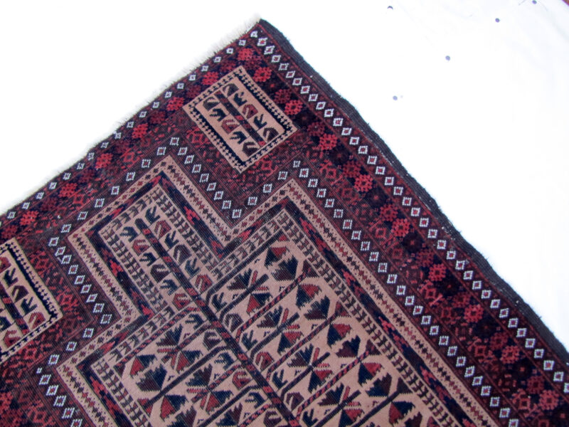 Vintage Persian Baluch Oriental Rug. RR2982 - Image 3