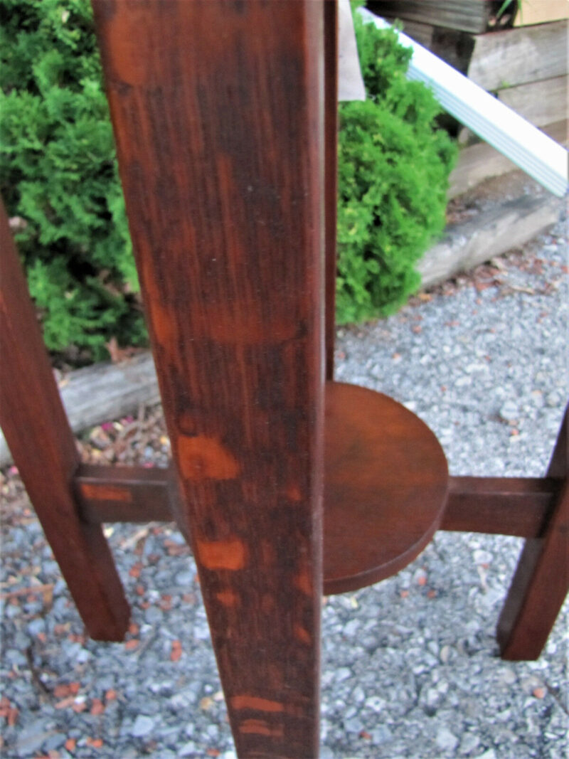 Antique L&jG Stickley Small Table or Stand. W4893 - Image 9
