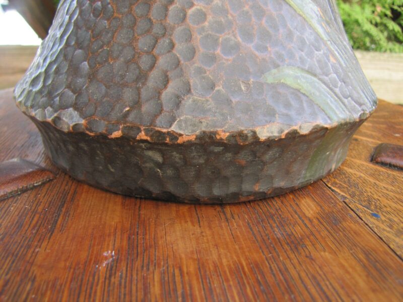 Fantastic Antique Arts & Crafts Weller Art Pottery Lamp w4393 - Image 8