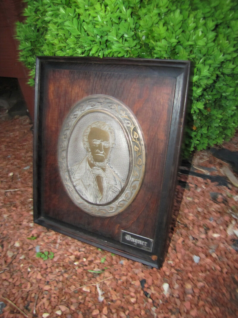 Antique Wagner Plaque from Stickley Era. W2288 - Image 2