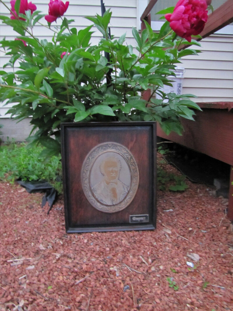 Antique Wagner Plaque from Stickley Era. W2288 - Image 6