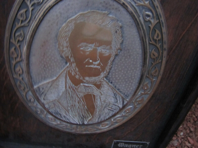 Antique Wagner Plaque from Stickley Era. W2288 - Image 4