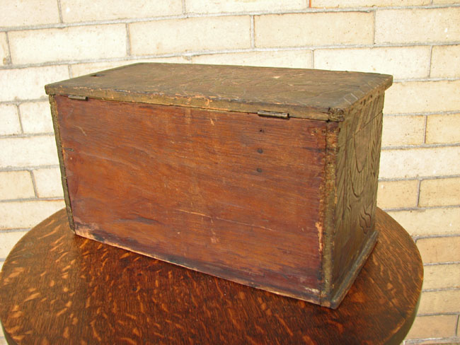Mason Carved Box F123