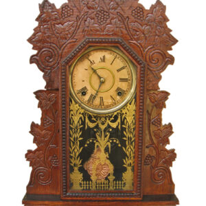 Gilbert Clock Co. Gingerbread Clock F181
