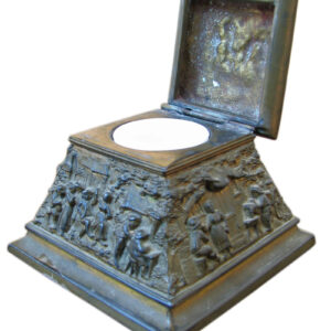 Brass  Inkwell F6571