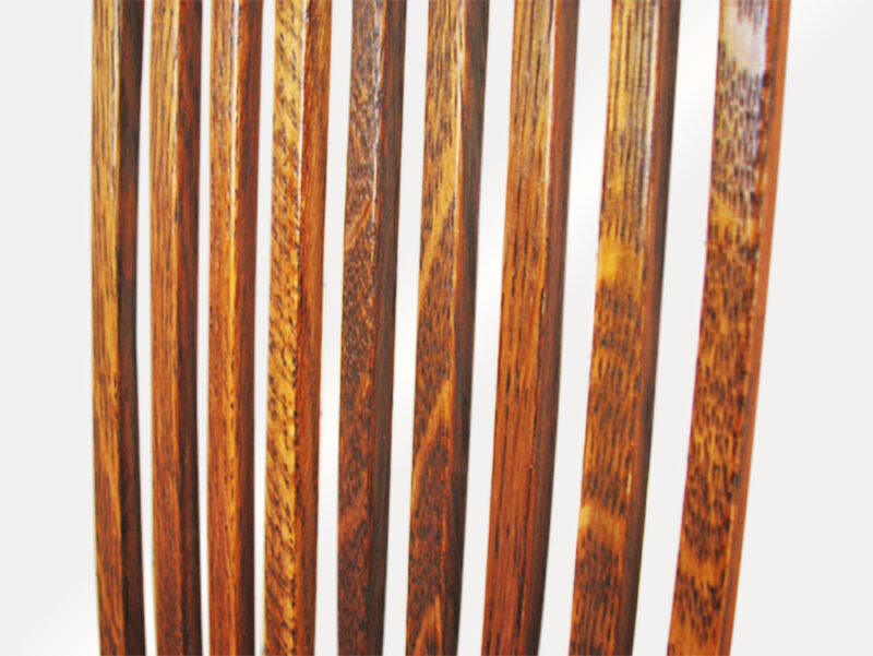 Superb Rare Pair of GUSTAV STICKLEY High Back Spindle Chairs (F831 & F6595) - Image 10