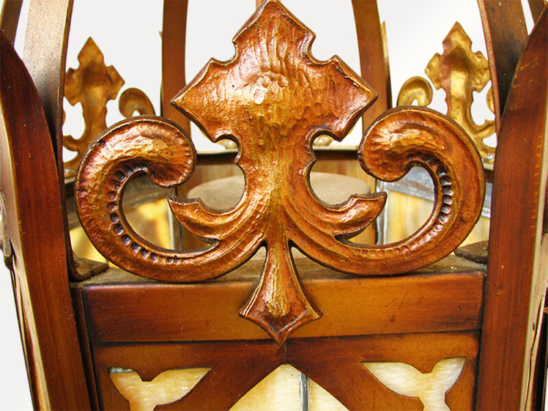 Antique Arts & Crafts  Light Fixture F6777 - Image 9