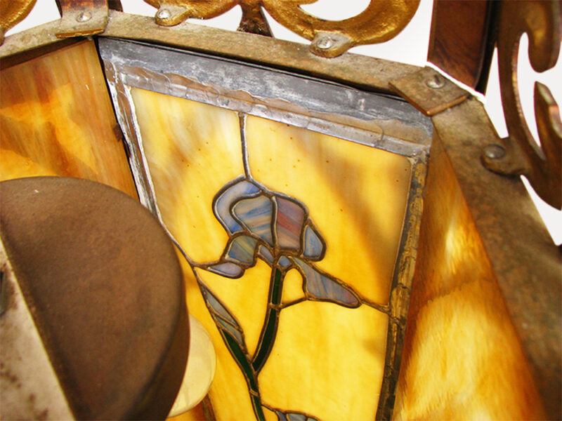 Antique Arts & Crafts  Light Fixture F6777 - Image 5