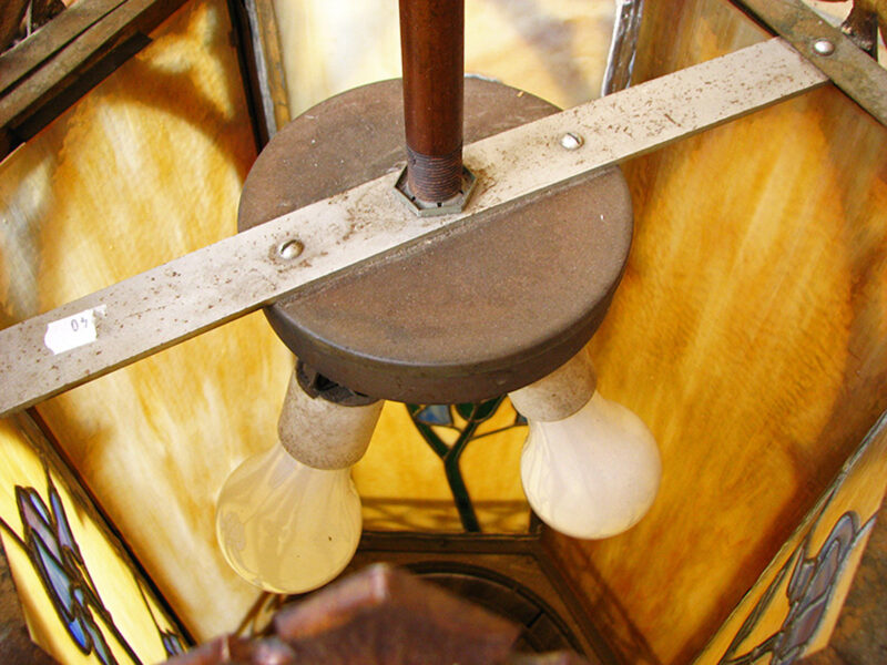Antique Arts & Crafts  Light Fixture F6777 - Image 13