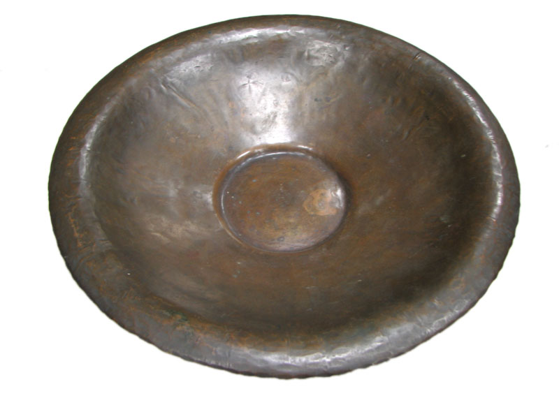 Hand Hammered Copper Tray F6852