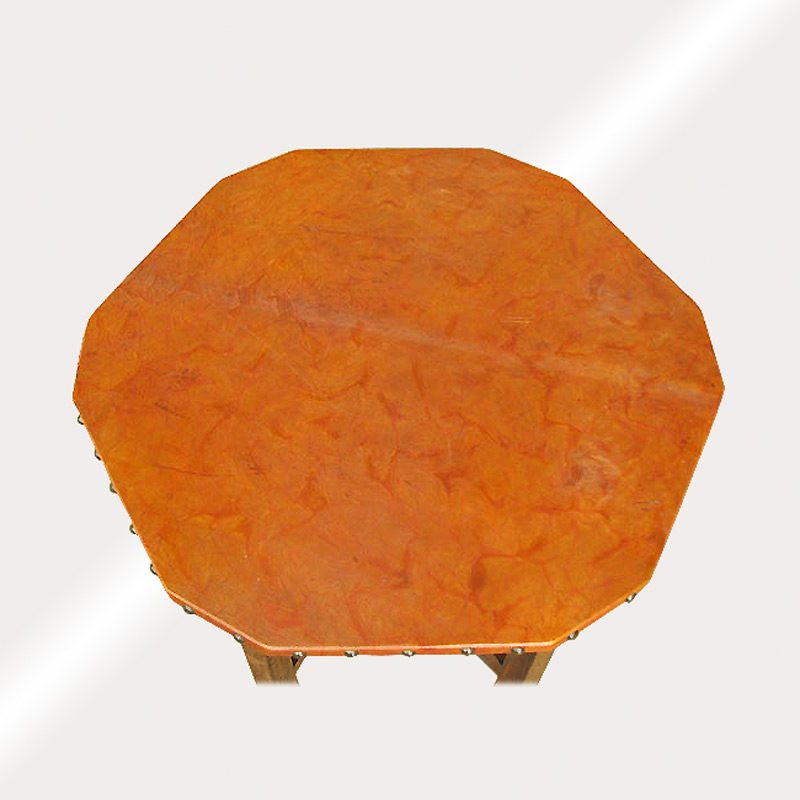 Stickley Brothers Leather Top Table F741 - Image 7