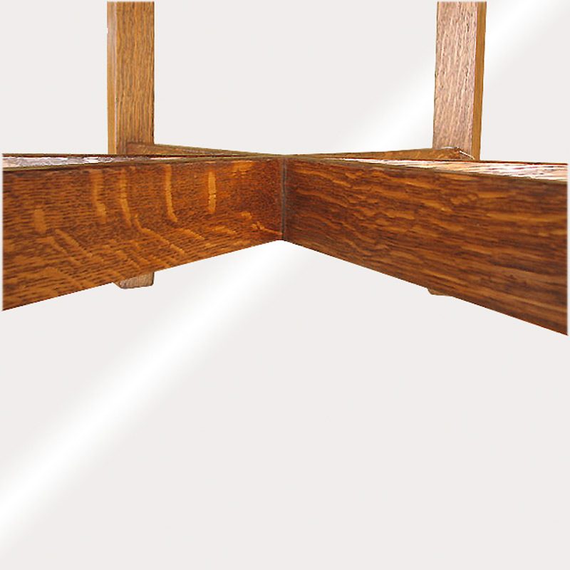 Stickley Brothers Leather Top Table F741 - Image 8