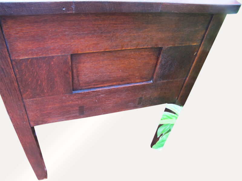 Gustav Stickley Writing Desk. F799 - Image 9