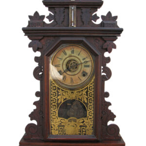 Gingerbread  Mantel Clock F9632