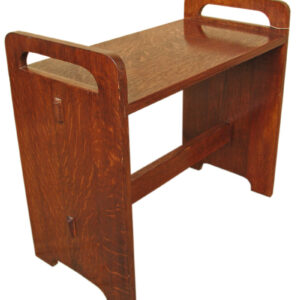 Gustav Stickley  Piano Seat F96