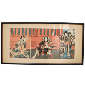 Arts & Crafts  Woodblock Print F9865_3