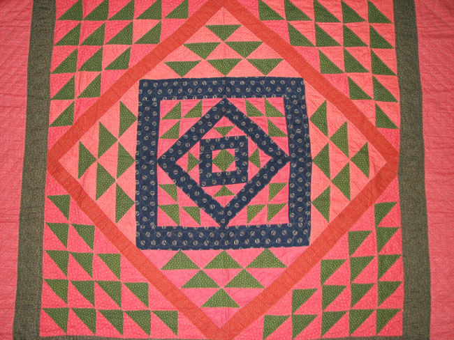 Flying Geese  Pieced Quilt F9973