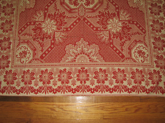 Mid To Late 1800s  Coverlet F9976