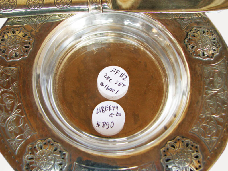 Liberty & Co.  Silver Dish ff112 - Image 8