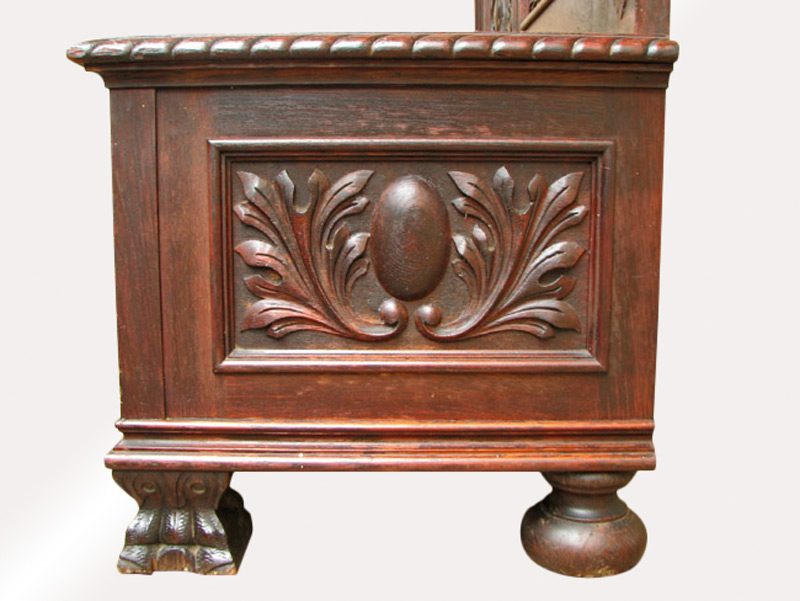 Victorian Hall Seat by R. J. Horner circa 1890 FF160 - Image 6