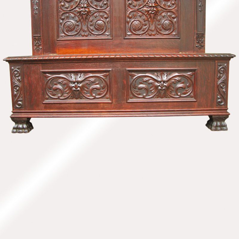 Victorian Hall Seat by R. J. Horner circa 1890 FF160 - Image 3