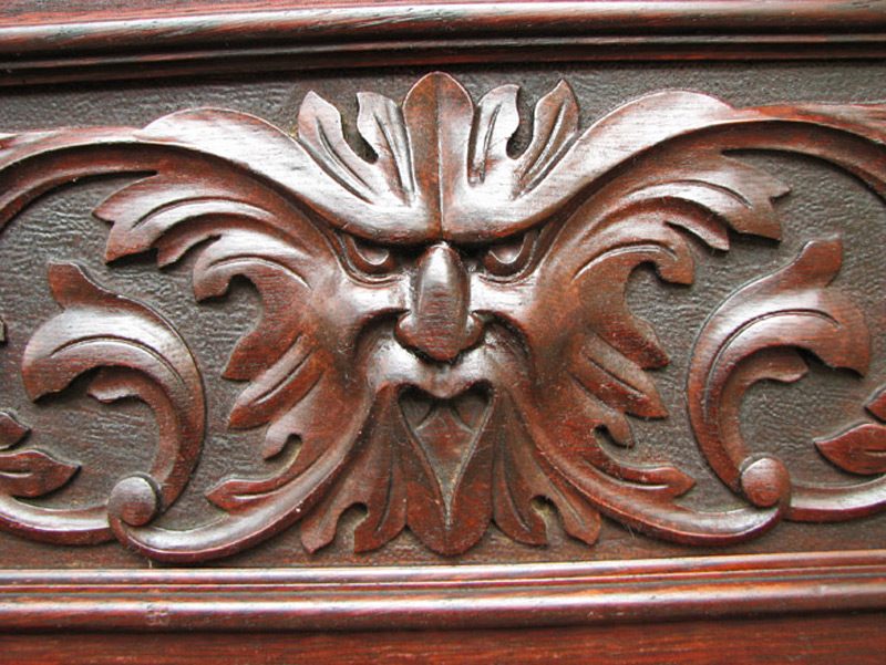 Victorian Hall Seat by R. J. Horner circa 1890 FF160 - Image 10