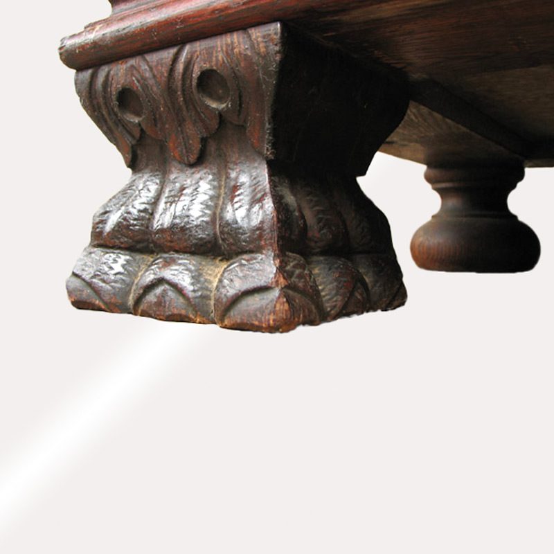 Victorian Hall Seat by R. J. Horner circa 1890 FF160 - Image 9