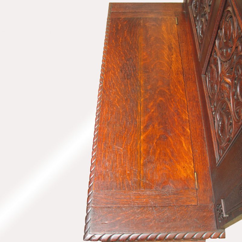 Victorian Hall Seat by R. J. Horner circa 1890 FF160 - Image 21