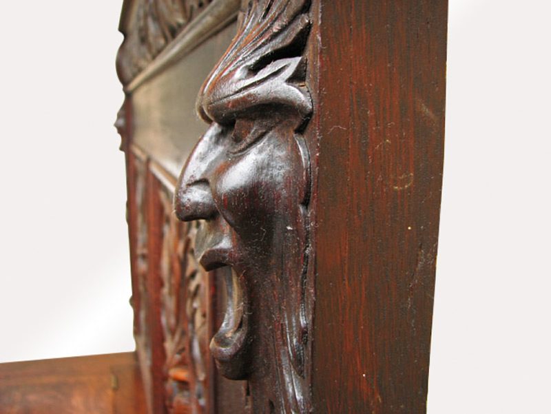 Victorian Hall Seat by R. J. Horner circa 1890 FF160 - Image 8