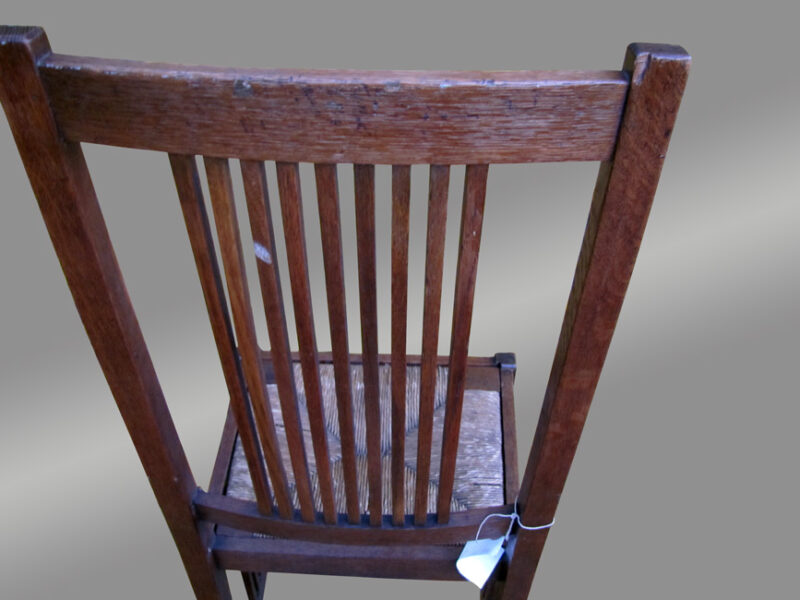 Superb Gustav Stickley Spindle Chair FF506 - Image 10
