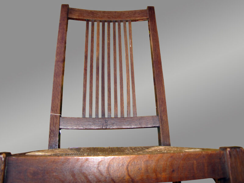 Superb Gustav Stickley Spindle Chair FF506 - Image 13