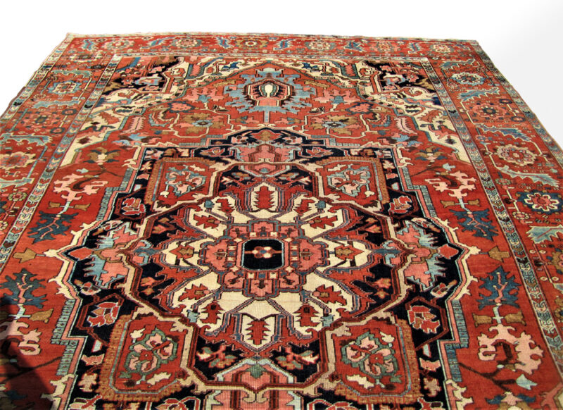 Persian Heriz Serapi Rug. R8189 - Image 3