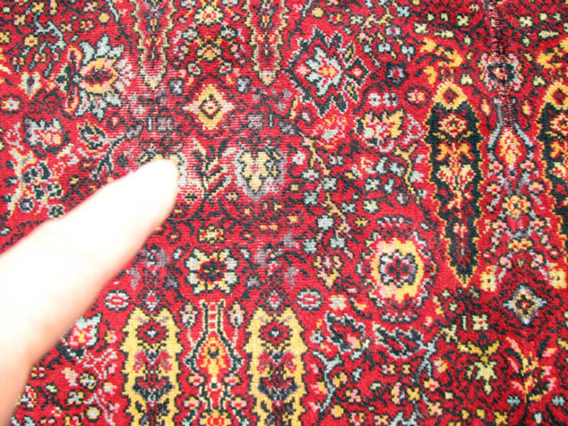 Vintage Wilton Oriental Rug r9519 - Image 12