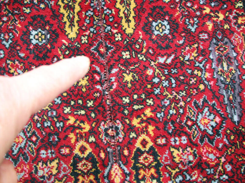 Vintage Wilton Oriental Rug r9519 - Image 10