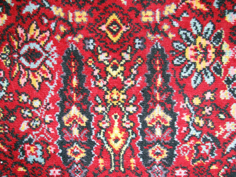 Vintage Wilton Oriental Rug r9519 - Image 9