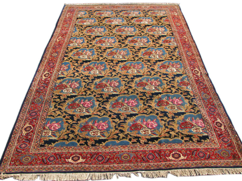 Vintage Persian Goll Farang Rug. R9767 - Image 2