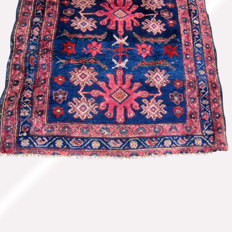 Antique Persian Long Lilihan Oriental Rug Runner rr1298 - Image 2