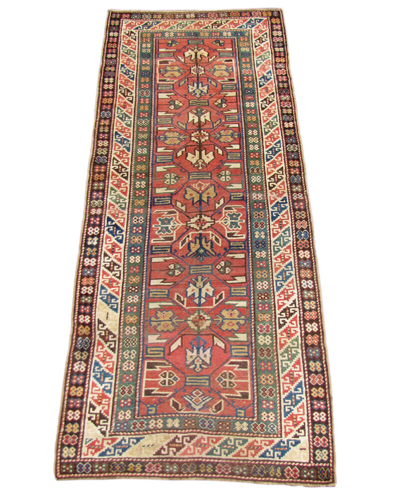 Caucasian Kazak Runner. RR1473 - SOLD