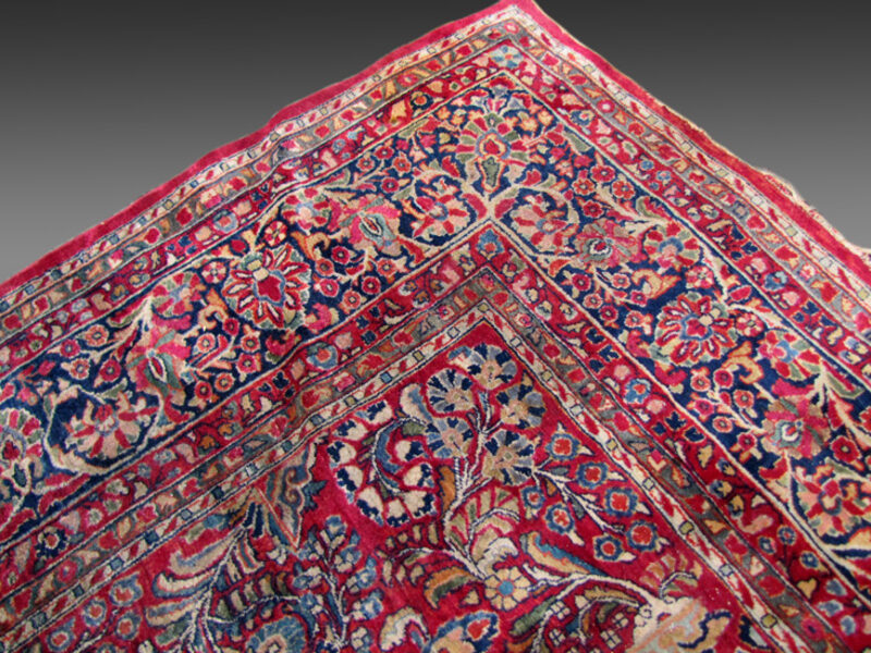 Antique persian sarough  Oriental Rug   rr1633 - Image 4
