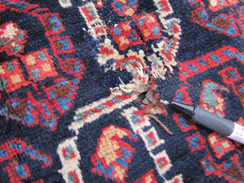 Antique 1930s Persian Shiraz Qaushgaie Oriental Rug. RR1702 - SOLD - Image 18