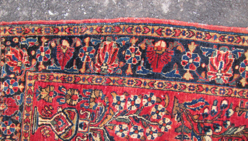 Antique  Persian Sarough  Oriental Rug rr2086 - SOLD - Image 5