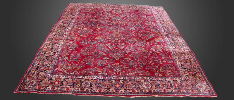 Antique Persian Sarough  Oriental Rug rr2465 - Image 2