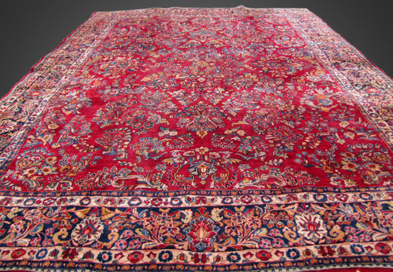 Antique Persian Sarough  Oriental Rug rr2465 - Image 3